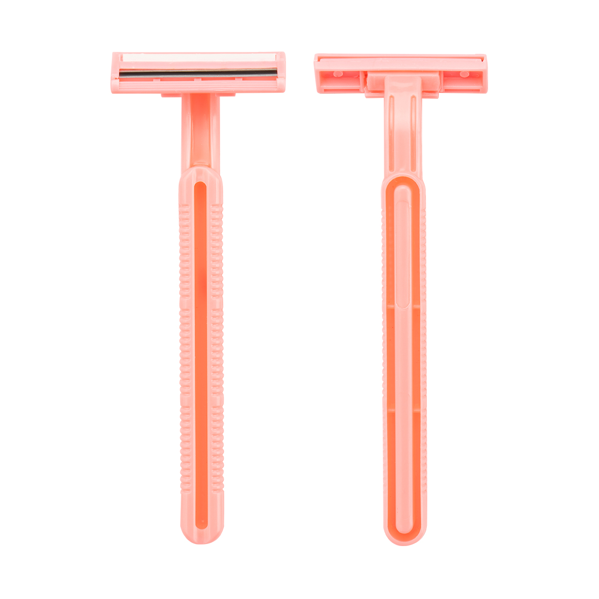 CX-T10ホテルプラスチックハンドル使い捨て女性ツインブレードシェービングカミソリ
