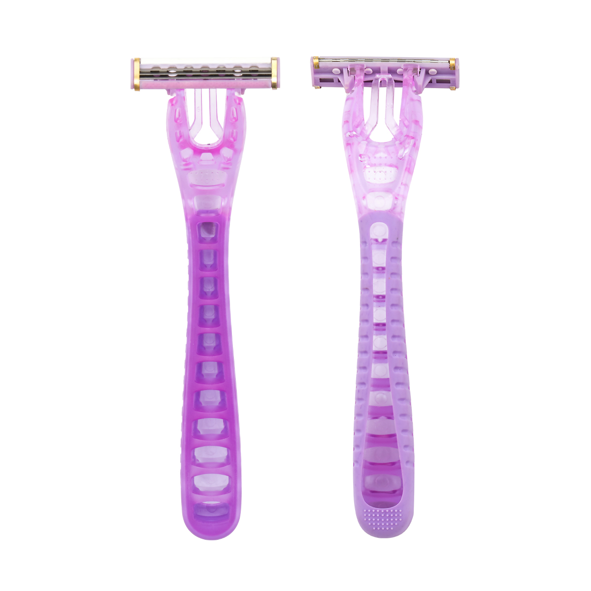 CX-T42-Kゴールドエッジトリプルブレード女性システムカミソリと交換可能なシェービングヘッド