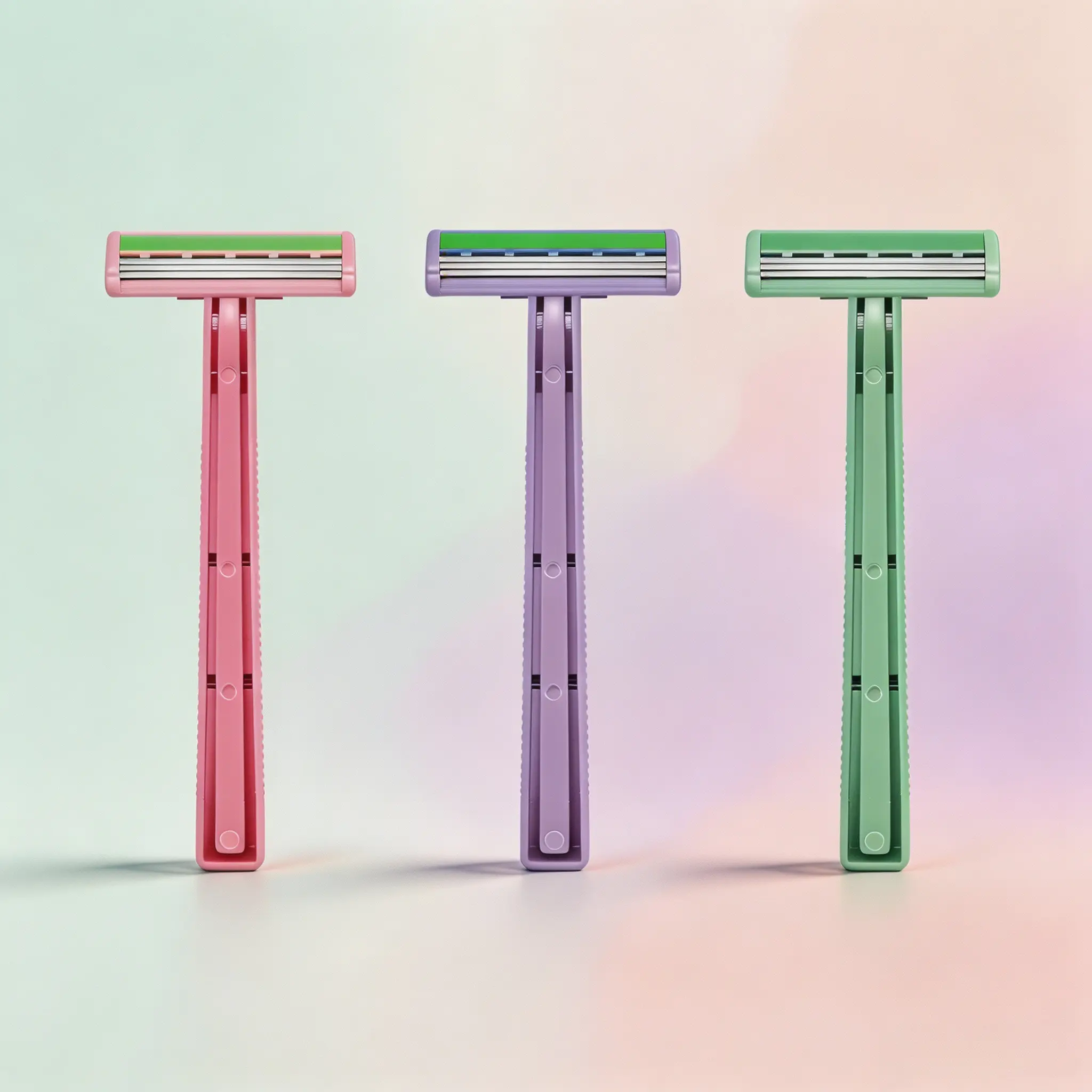 CX-T20 使い捨てカミソリと標準のツインブレード カミソリの違い